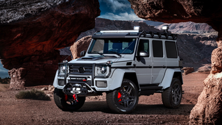 The Brabus 550 Adventure 4x4² Is 550 Horsepower Of Pure Tacticool